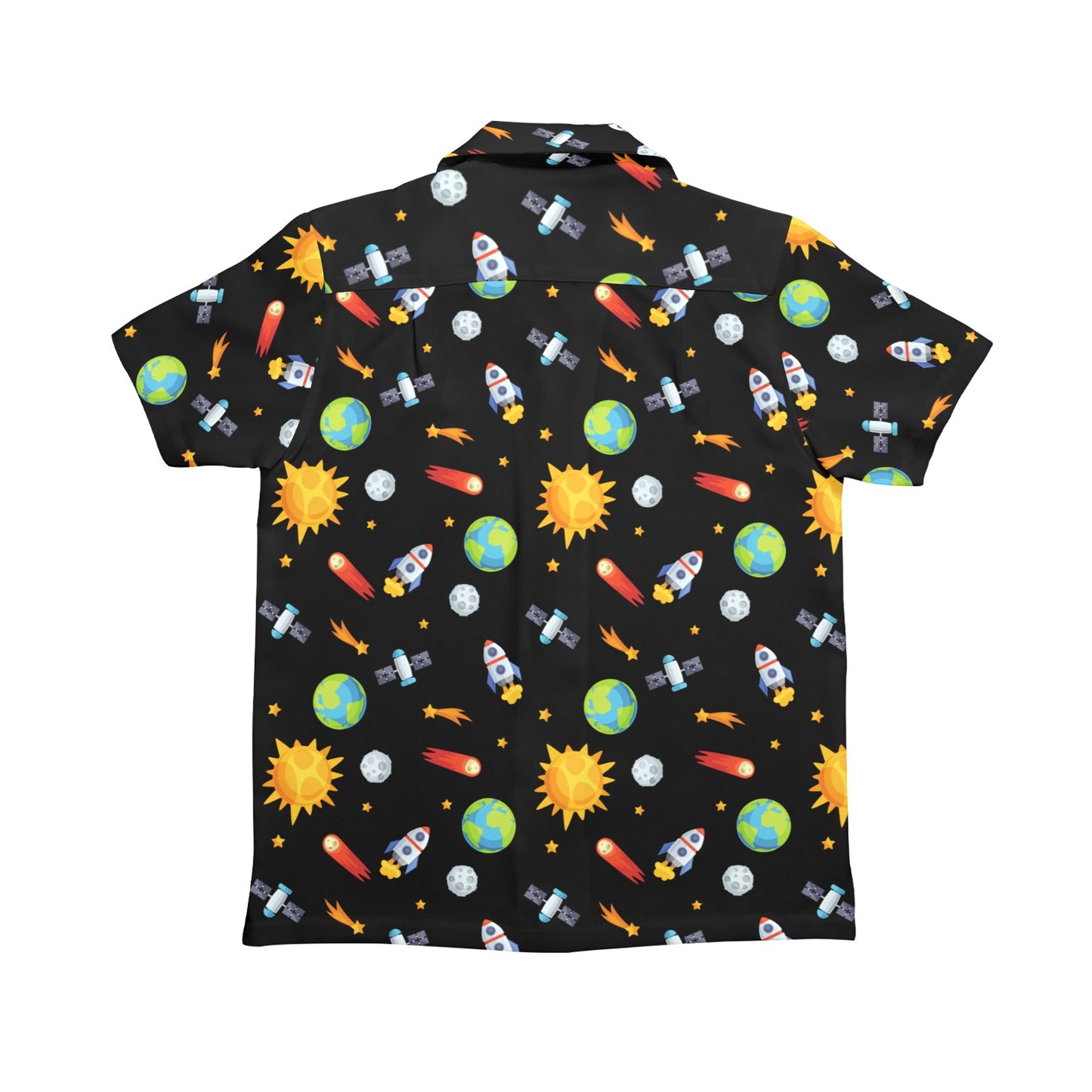 Busy Space - Senior Boys Hawaiian Shirt