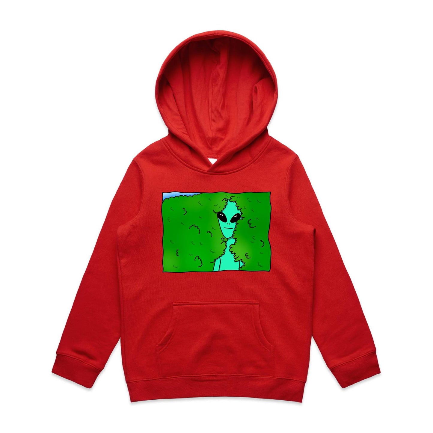 Alien Backing Into Hedge Meme - Youth Supply Hood