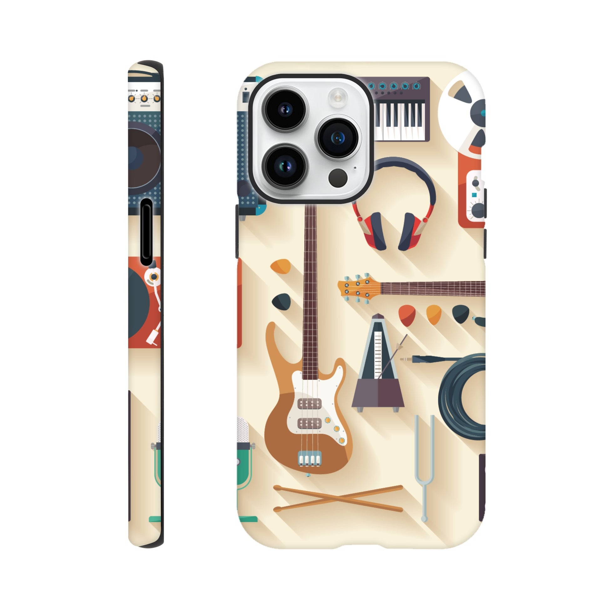 Music Time - Phone Tough case iPhone 14 Pro Max Phone Case Music
