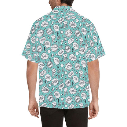 Comic Book Speech Bubbles - Hawaiian Shirt