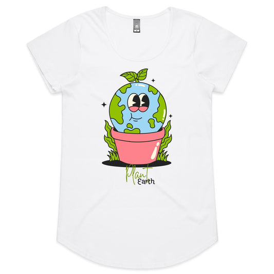 Plant Earth - Womens Scoop Neck T-Shirt