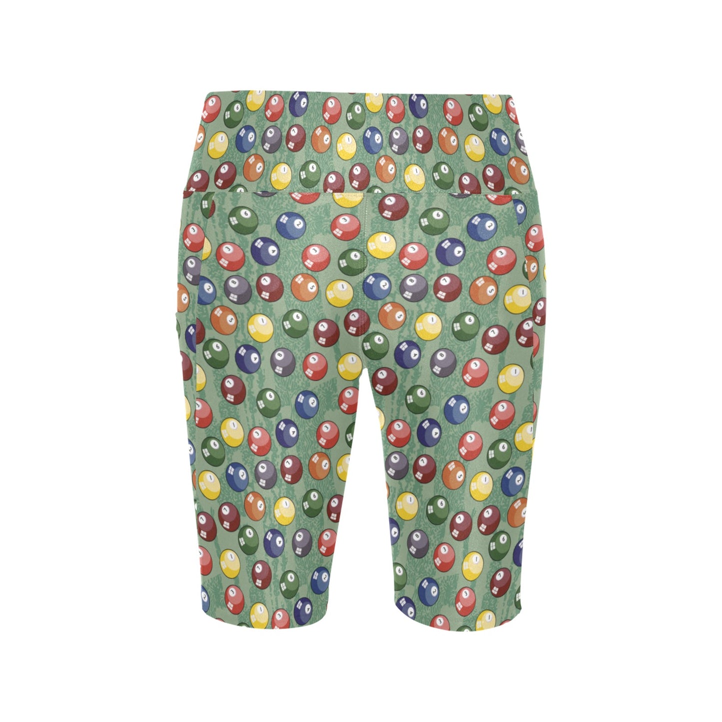 Pool Balls - Women's Bike Shorts Womens Bike Shorts Games Printed Offshore