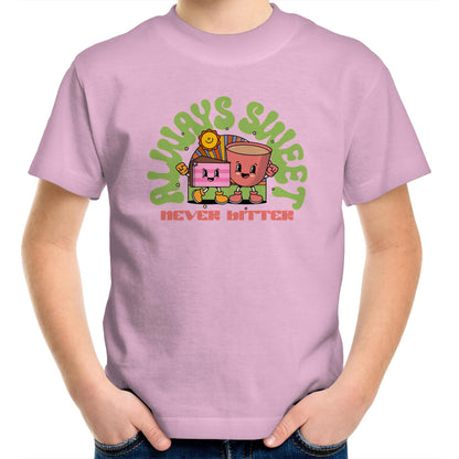 Always Sweet, Never Bitter - Kids Youth T-Shirt