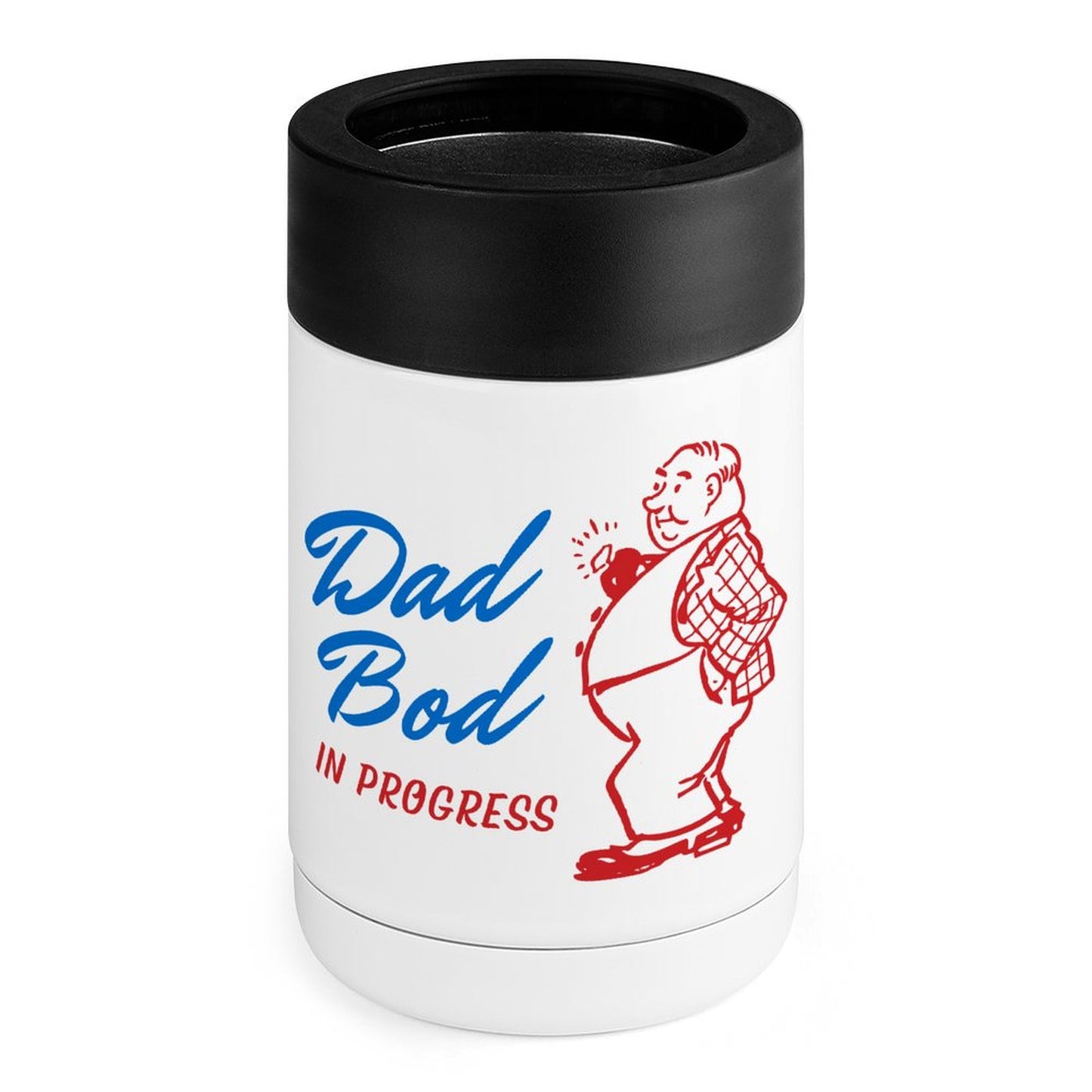 Dad Bod In Progress - Stainless Steel Can Cooler