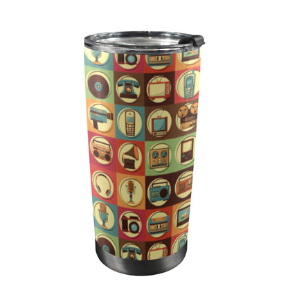 Retro Life - 20oz Travel Mug / Tumbler