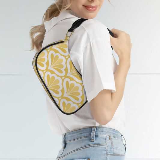 Yellow Pattern - Small Shoulder Bag