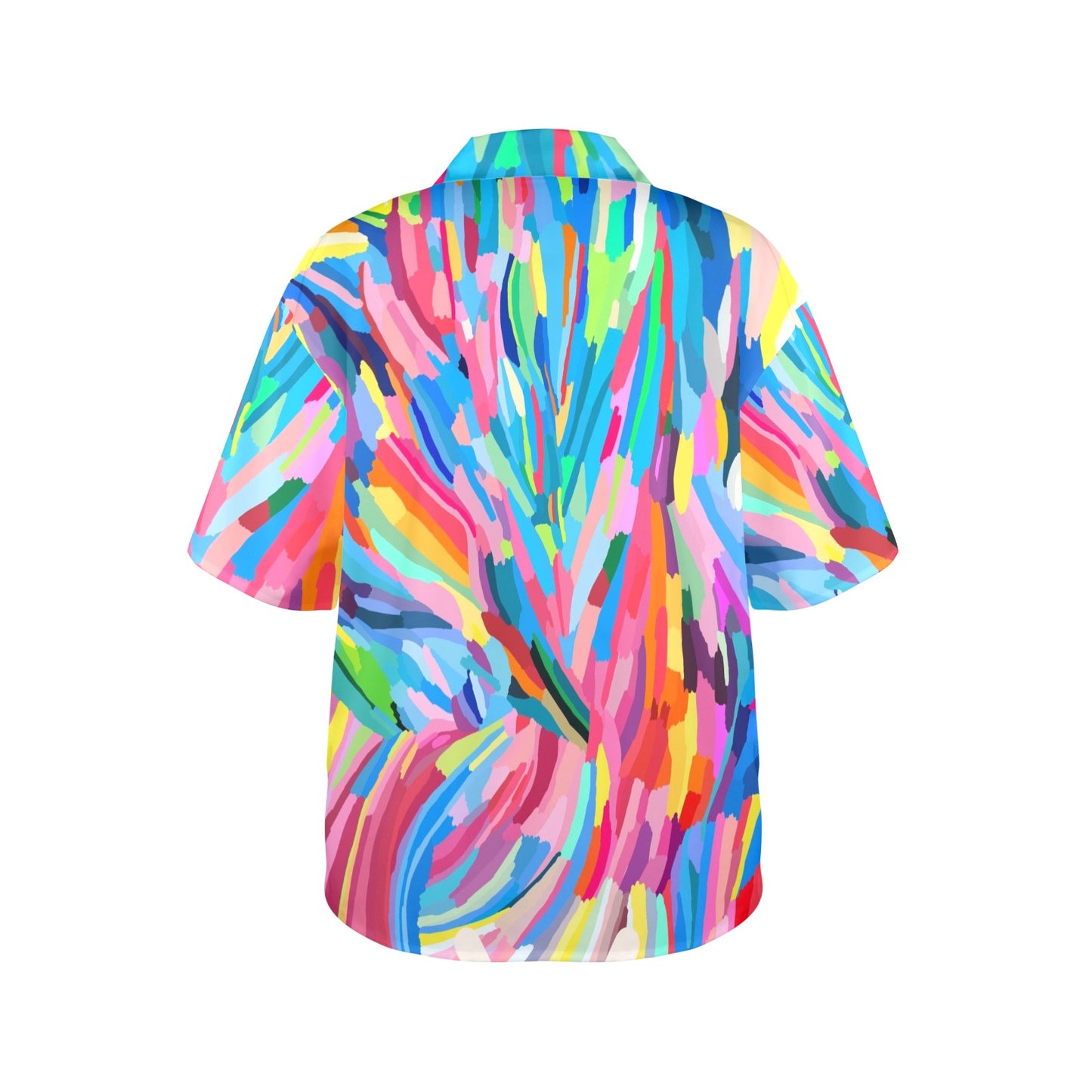 Brushstrokes - Womens Hawaiian Shirt