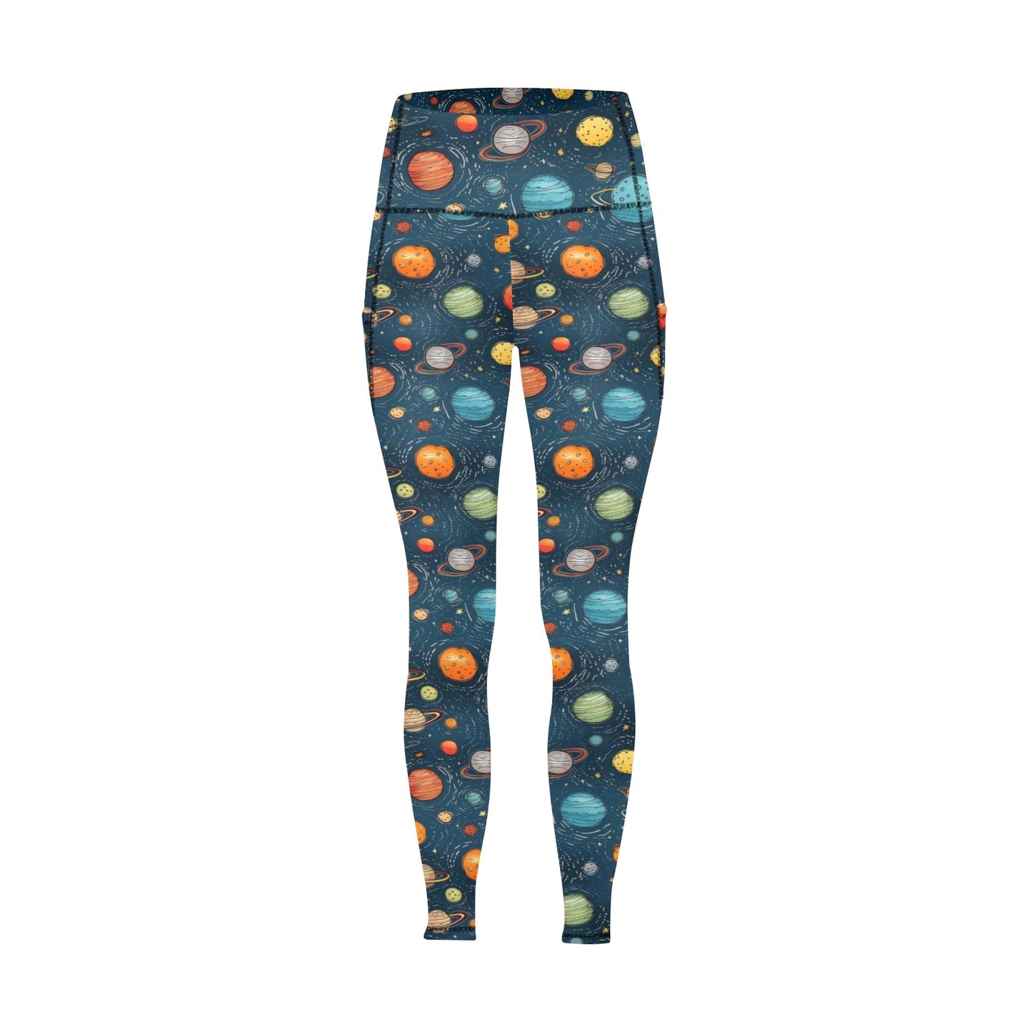 Galaxy - Women's All Over Print Leggings with Pockets