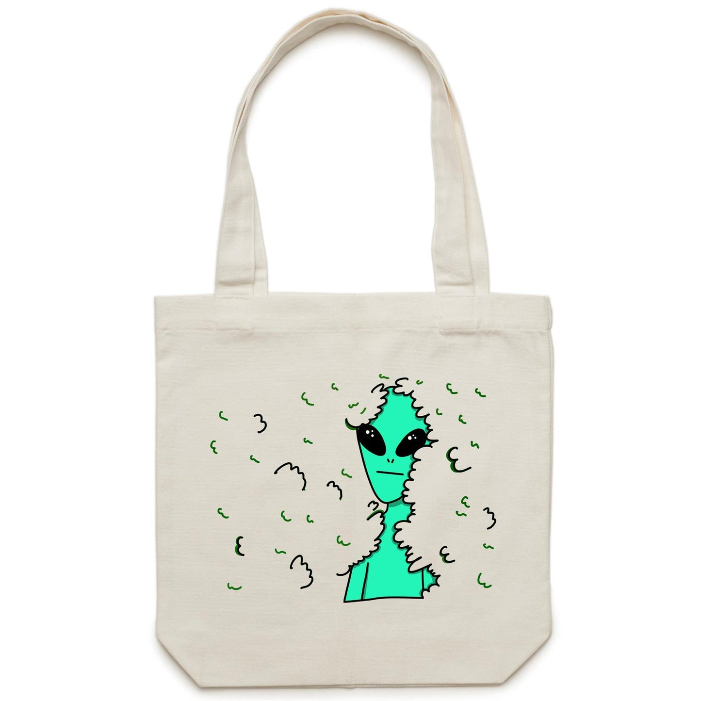 Alien Hedge - Canvas Tote Bag