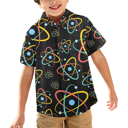 Atoms - Junior Boys Hawaiian Shirt