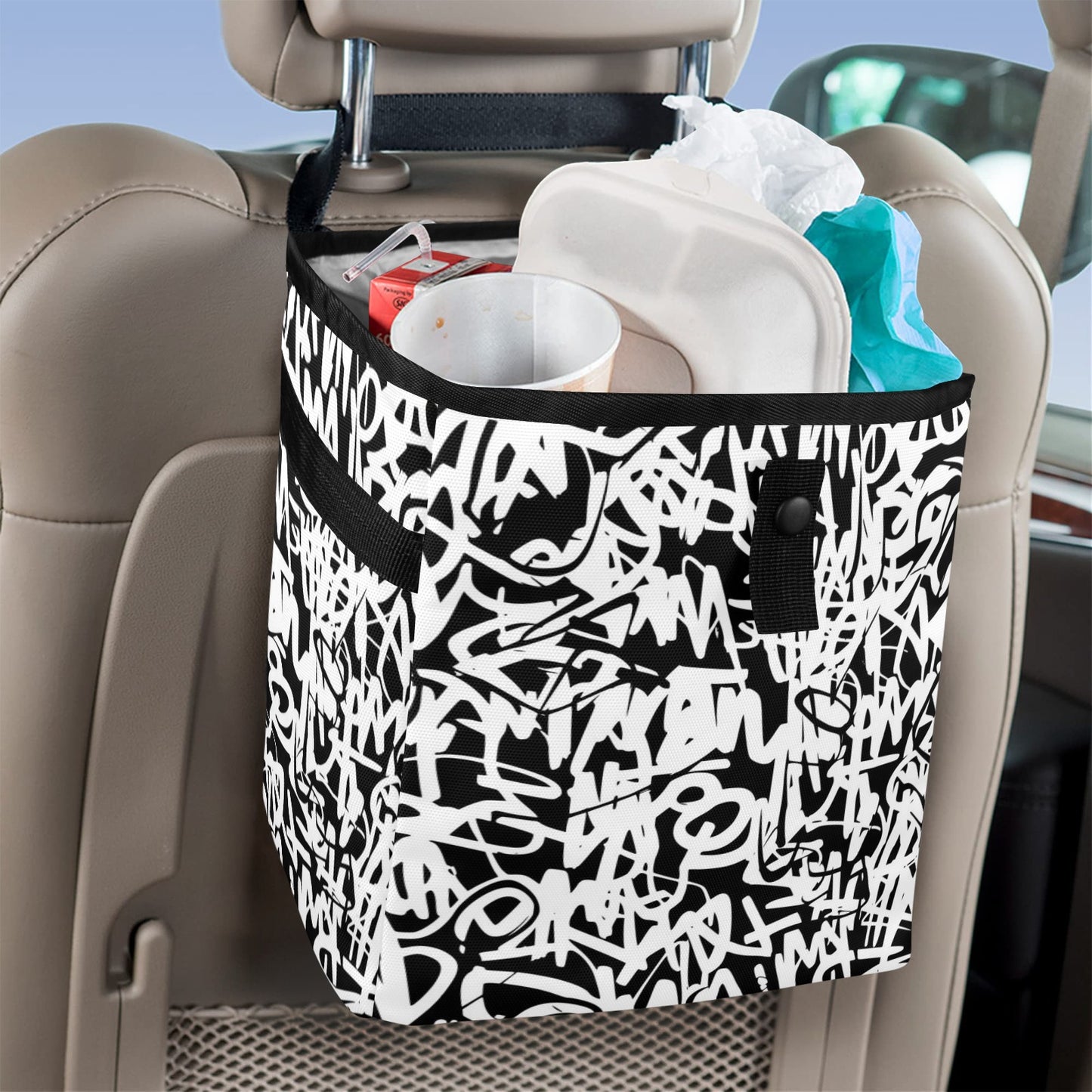 Graffiti - Car Trash Bag