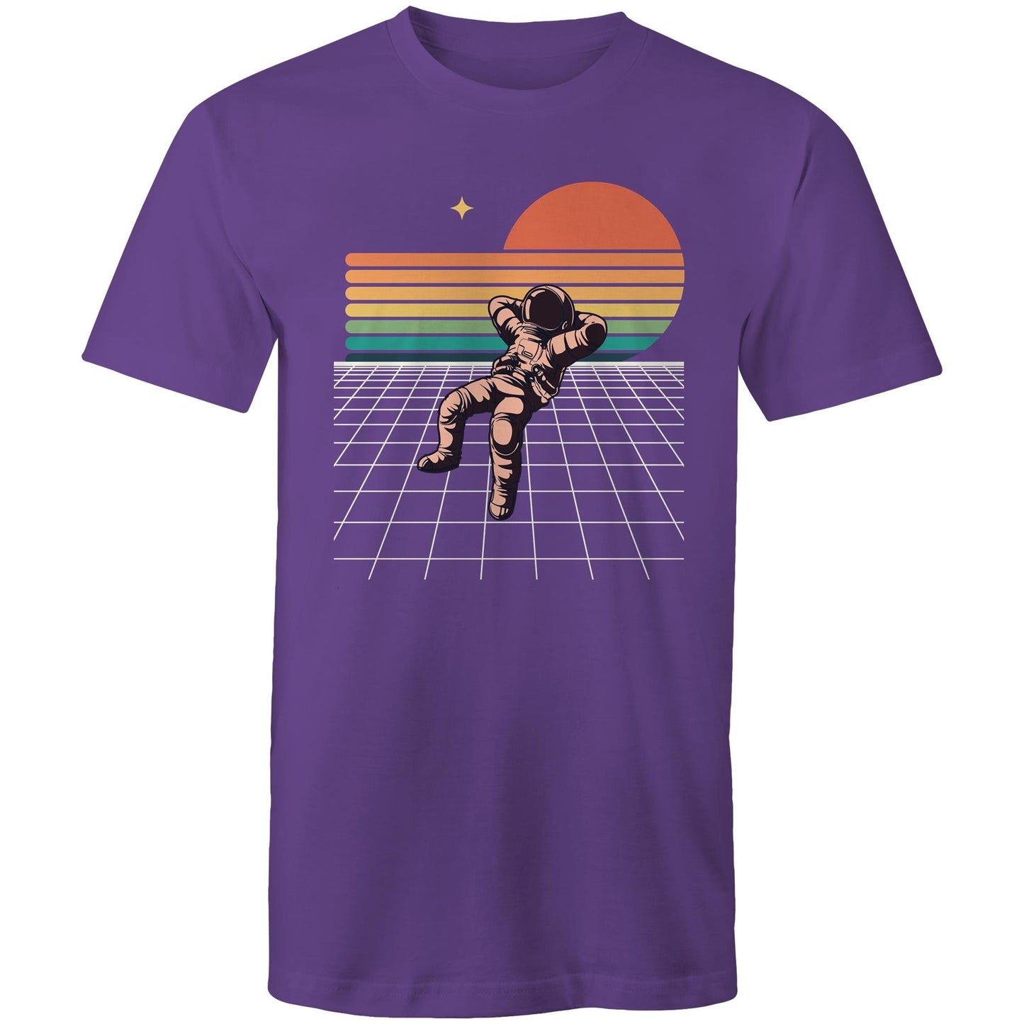 Retro Astronaut - Mens T-Shirt