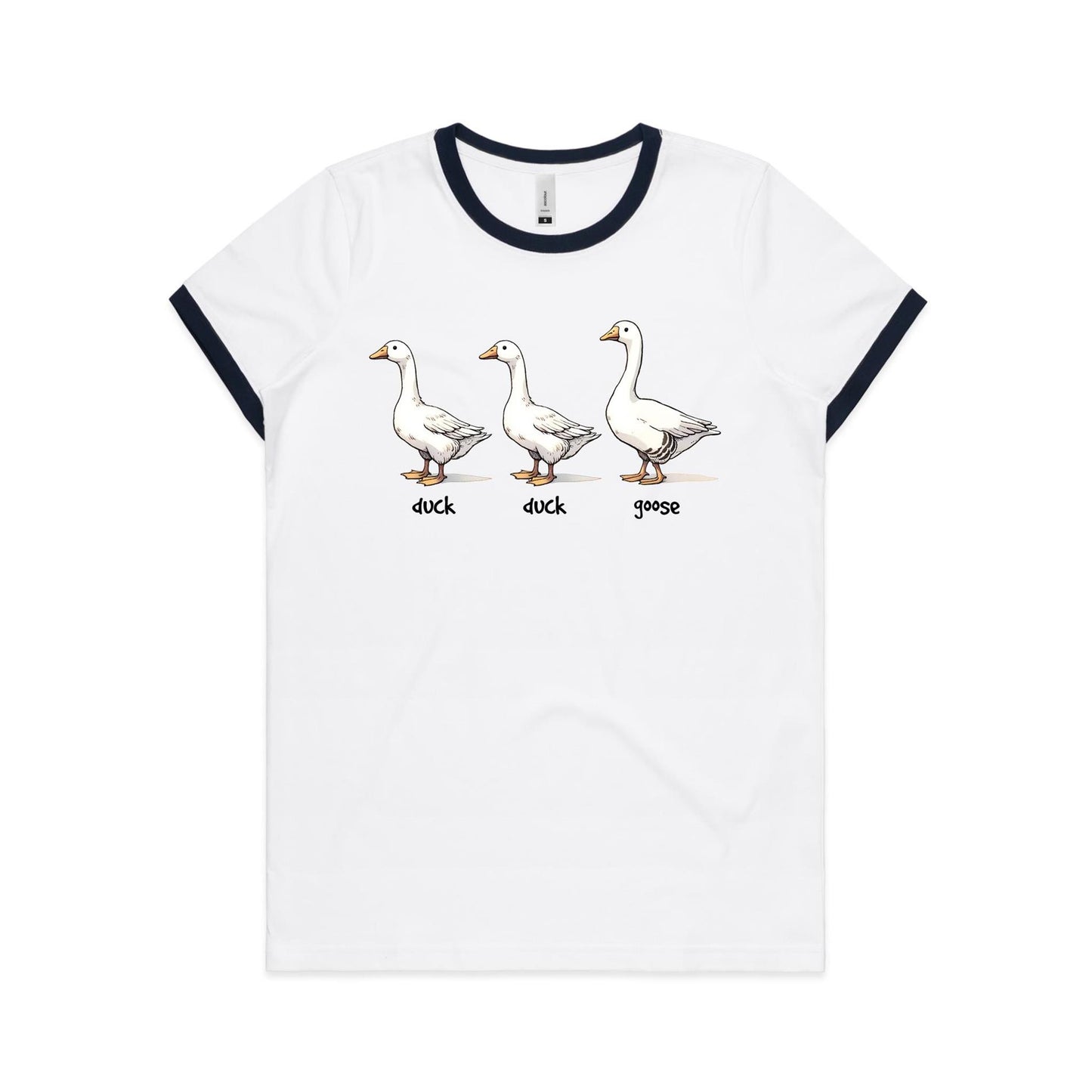 Duck Duck Goose - Women's Ringer Tee