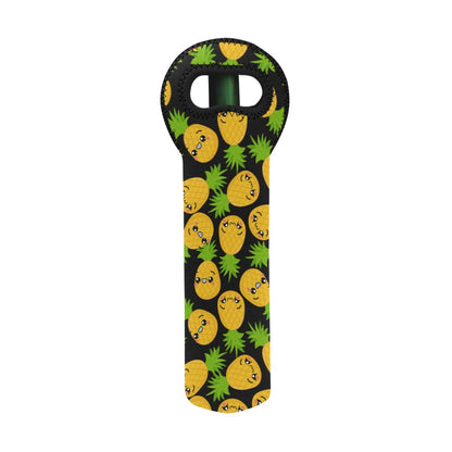 Cool Pineapples - Neoprene Wine Bag