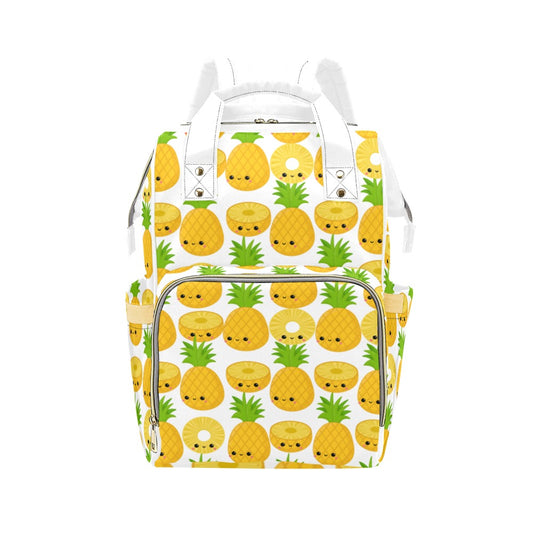 Happy Pineapples - Multifunction Backpack Multifunction Backpack Food Printed Offshore