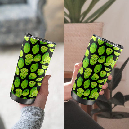 Cute Limes - 20oz Travel Mug / Tumbler 20oz Travel Mug / Tumbler Food Printed Offshore