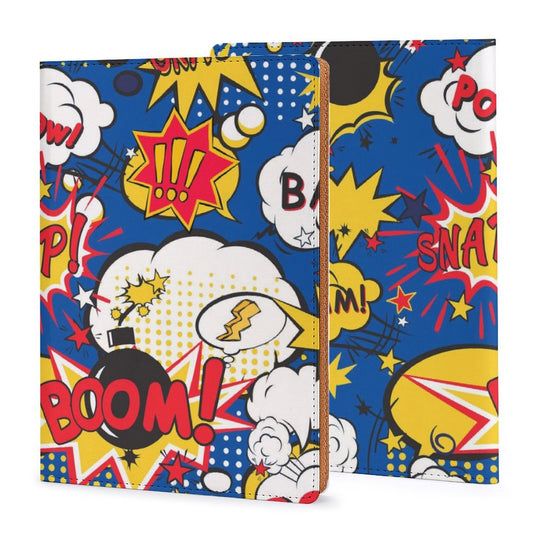 Blue Comic Book - (A5) Notebook Cover