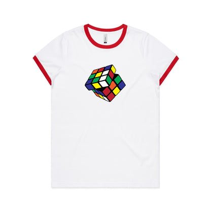 Game Cube - Women's Ringer Tee