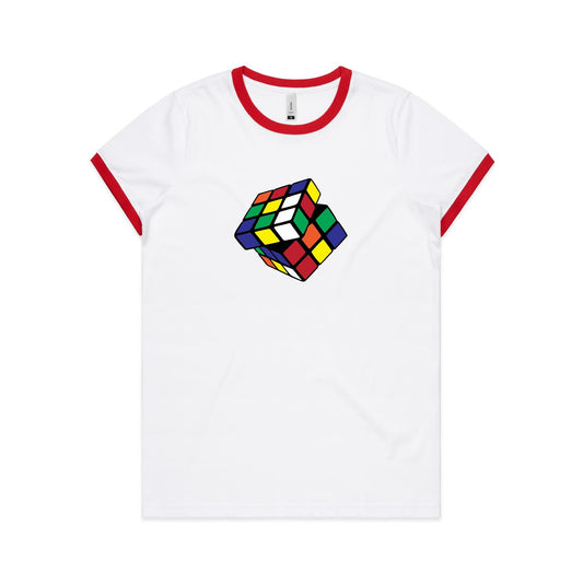 Game Cube - Women's Ringer Tee