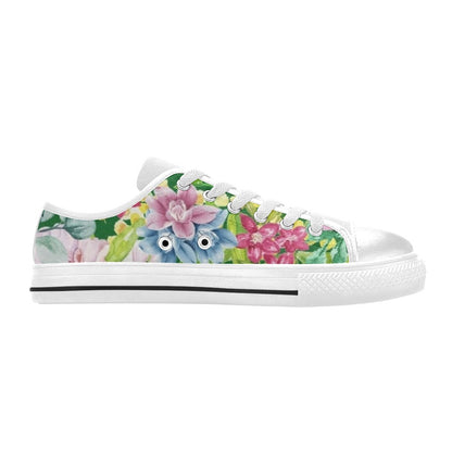 Bright Floral - Women's Classic Canvas Shoes