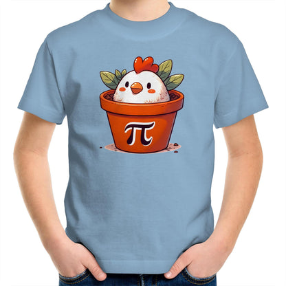 Chicken Pot Pi - Kids Youth T-Shirt