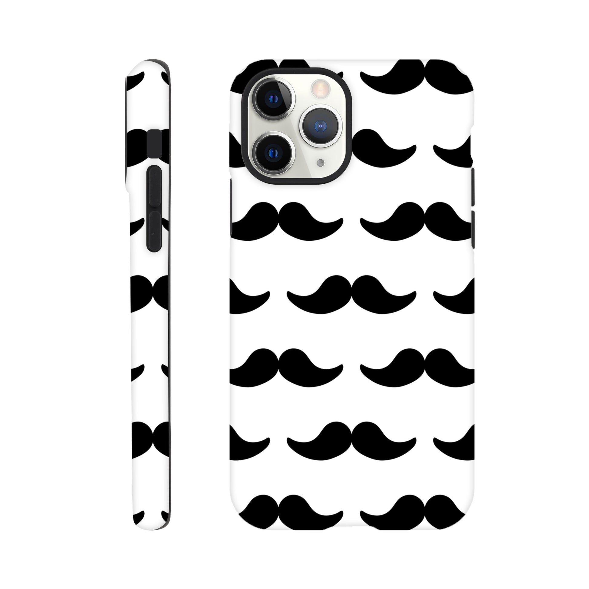 Moustache - Phone Tough Case iPhone 11 Pro Phone Case Funny Globally Fulfilled