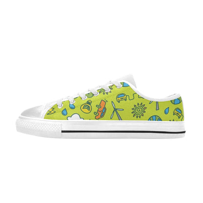 Go Green - Women's Classic Canvas Shoes