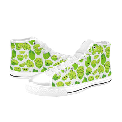 Cute Limes - Men's High Top Canvas Shoes