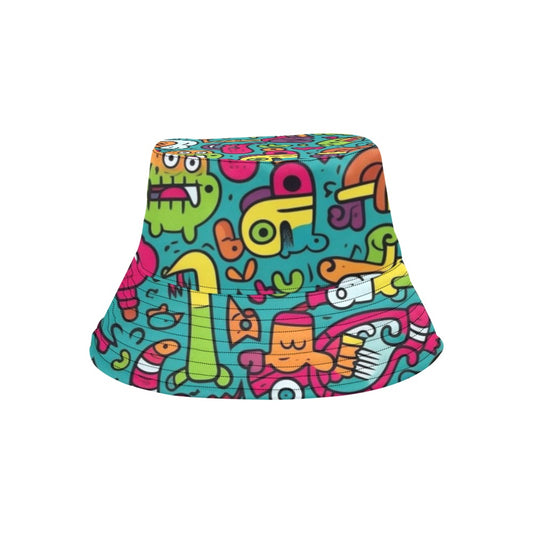 Crazy Characters - Mens Bucket Hat