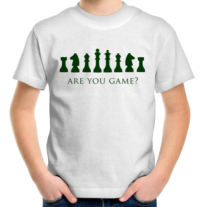 Are You Game, Chess Kids Youth T-Shirt