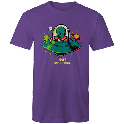 Alien Commute - Mens T-Shirt