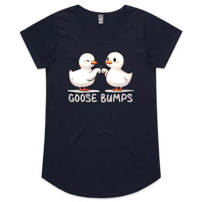 Goose Bumps - Womens Scoop Neck T-Shirt