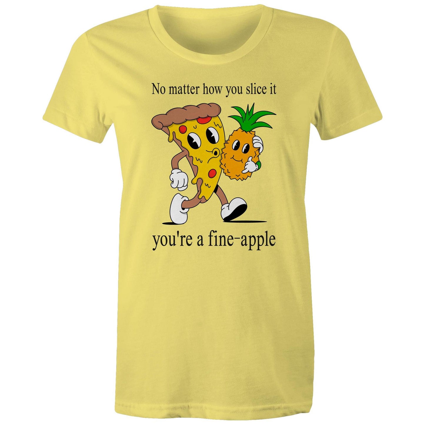 Pineapple Pizza - Womens T-shirt