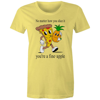 Pineapple Pizza - Womens T-shirt