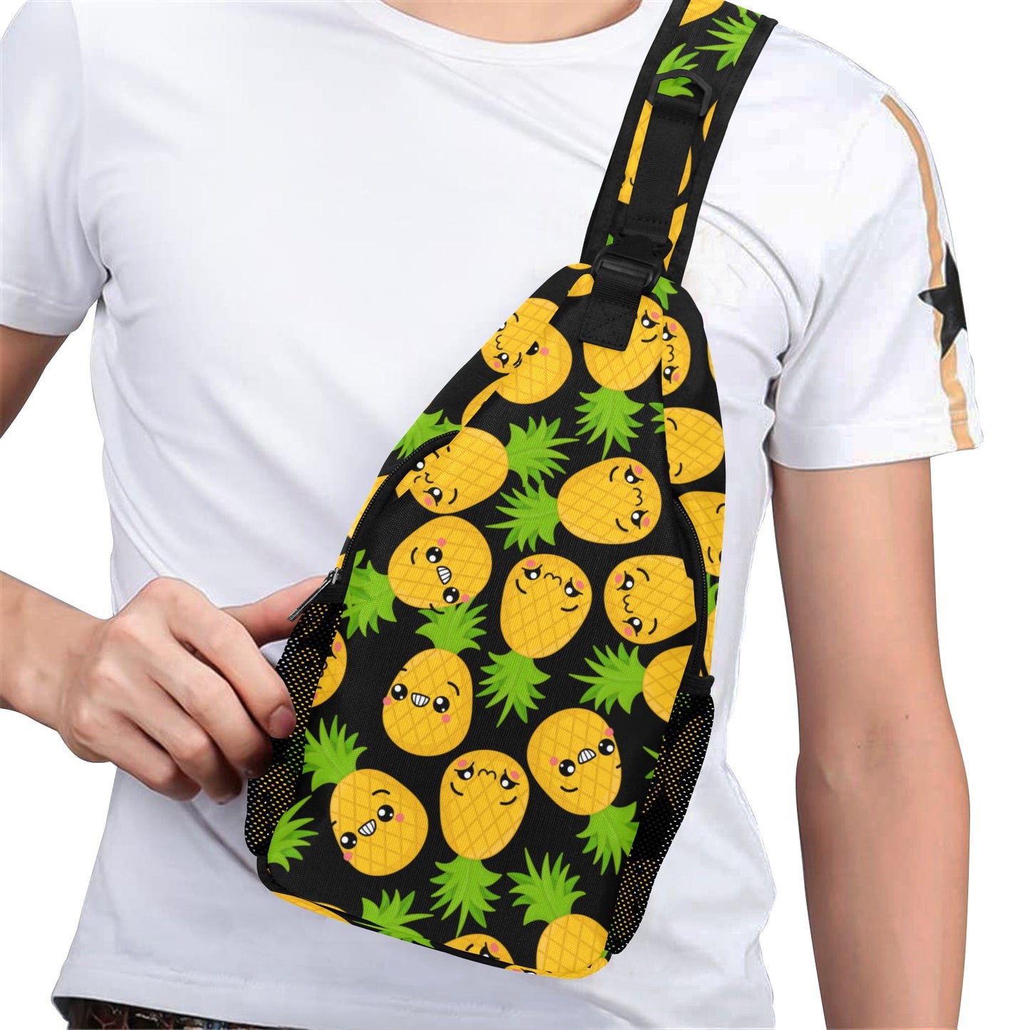 Cool Pineapples - Cross-Body Chest Bag Cross-Body Chest Bag