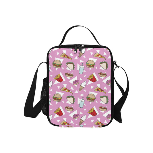 Fast Food - Crossbody Lunch Bag for Kids Kids Crossbody Lunch Bag