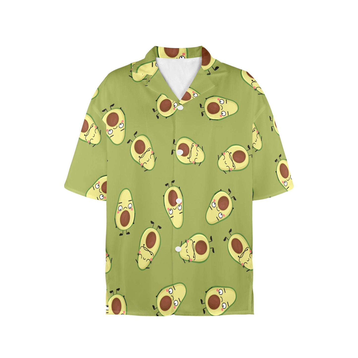 Avocado Characters - Womens Hawaiian Shirt