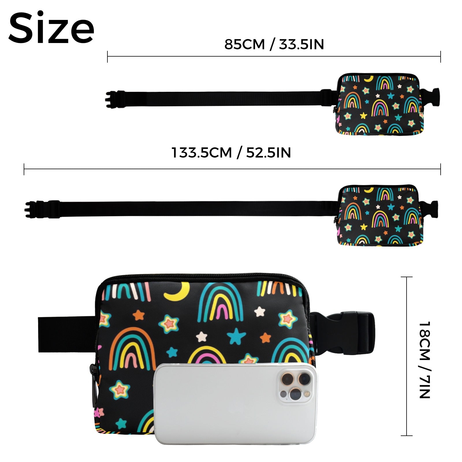 Rainbows - Belt Bag Belt Bag Printed Offshore