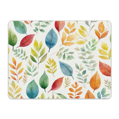 Autumn Leaves - Leather Mouse Pad