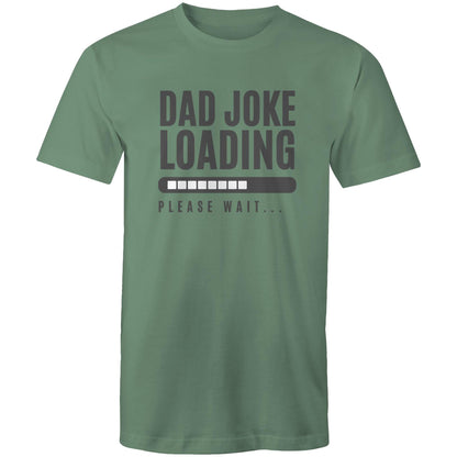 Dad Joke Loading - Mens T-Shirt Sage Mens T-shirt Dad Printed In Australia