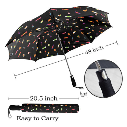 Candy - Semi-Automatic Foldable Umbrella Semi-Automatic Foldable Umbrella Printed Offshore