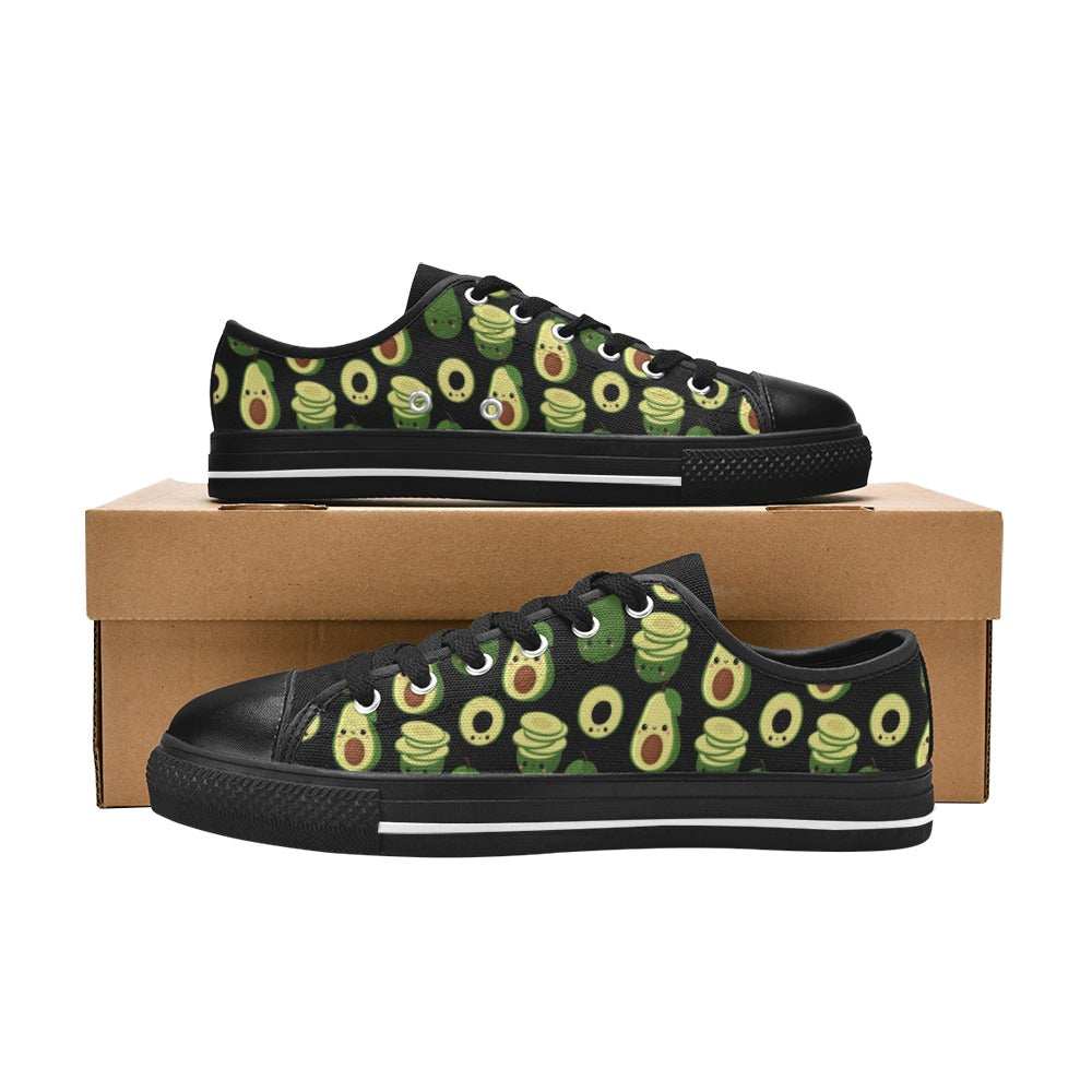 Cute Avocados - Women's Classic Canvas Shoes