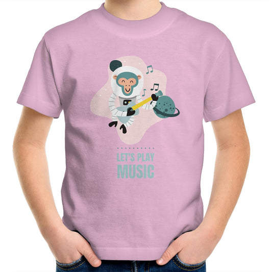 Monkey Music - Kids Youth T-Shirt