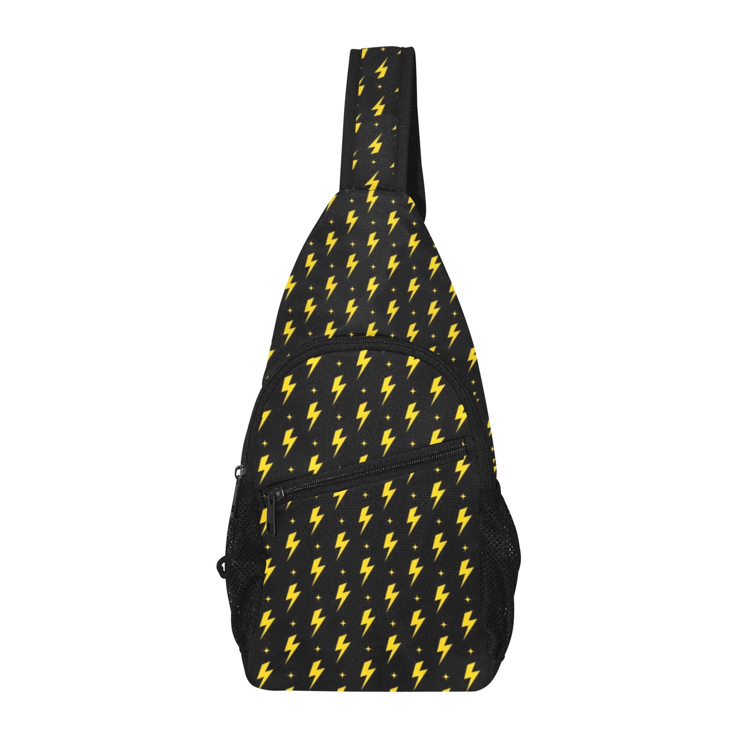 Yellow Lightning - Chest Bag With Full Print