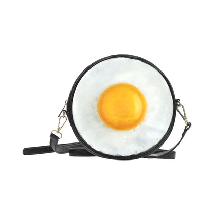 Egg - Round Sling Bag Round Sling Bag Food Printed Offshore