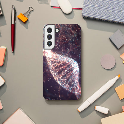 Glittery DNA - Phone Tough Case Galaxy S22 Plus Phone Case