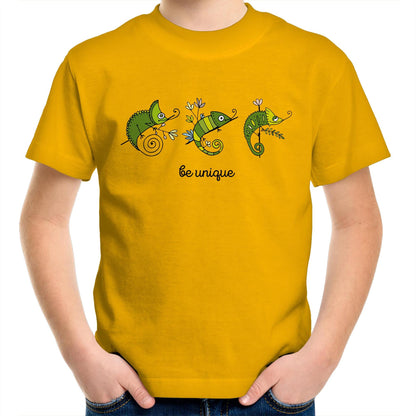 Chameleon, Be Unique - Kids Youth T-Shirt