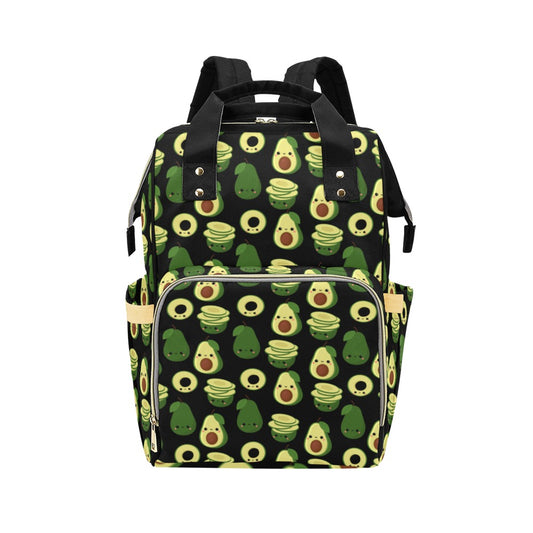 Cute Avocados - Multifunction Backpack Multifunction Backpack Food Printed Offshore