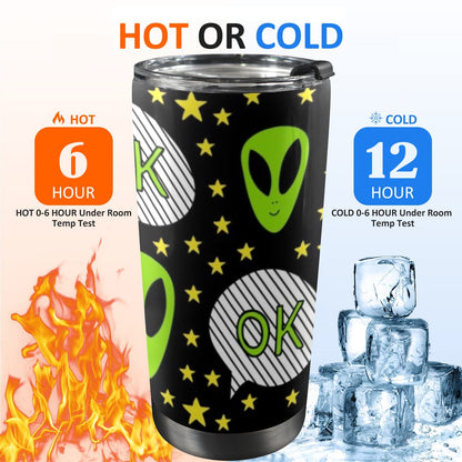 Alien OK - 20oz Travel Mug / Tumbler