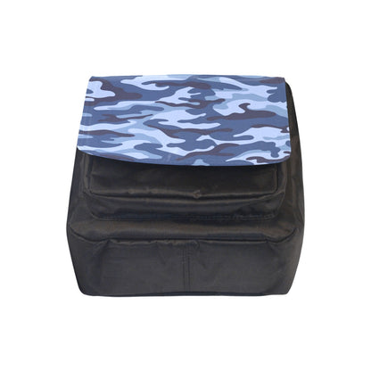 Blue Camouflage - Crossbody Nylon Bag Crossbody Bags Printed Offshore